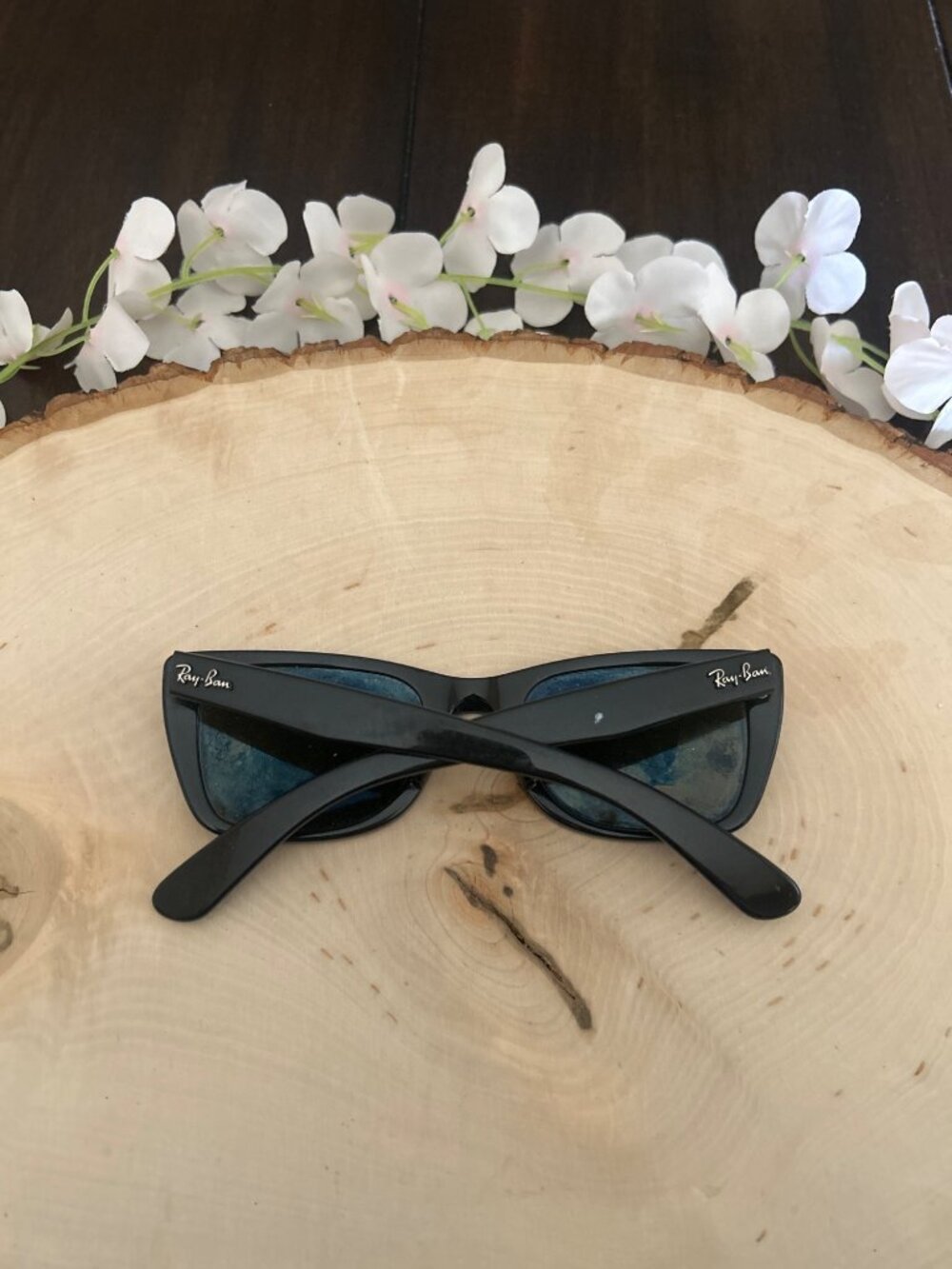 Ray-Ban Wayfarer Polarized Sunglasses Black Frame Men Women Classic Style RB4148 - Picture 3 of 11